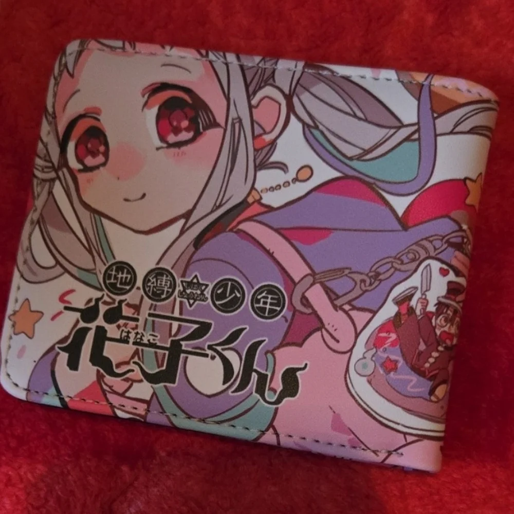 New toilet bound hanako kun anime manga leather wallet